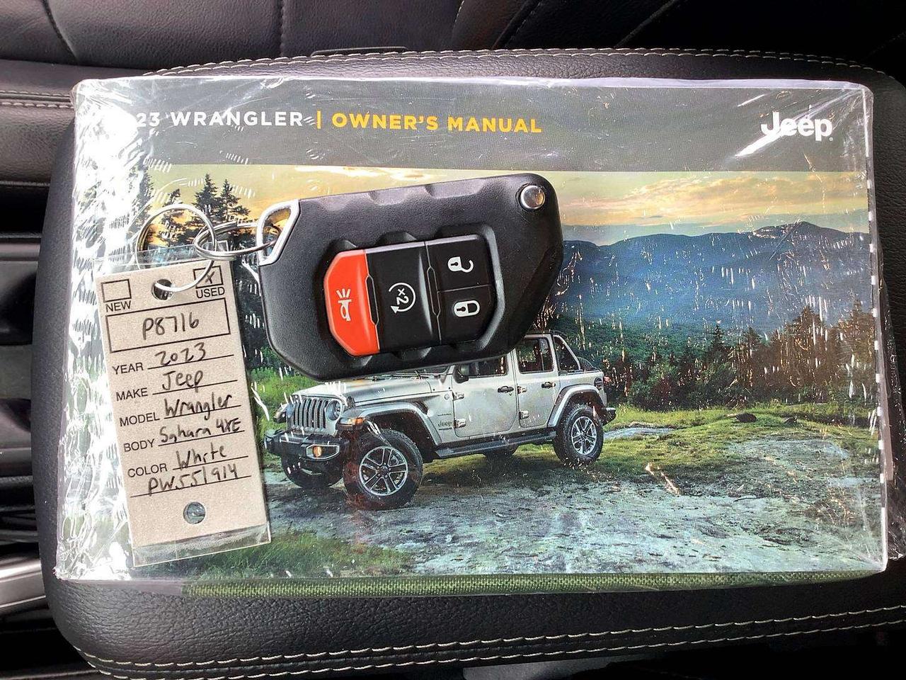 2023 Jeep Wrangler Sahara PHEV | SkyTop | Htd Leather | Alpine | 4X4 Photo