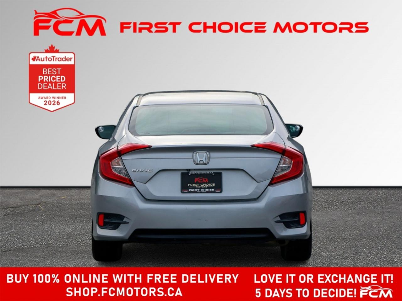 2017 Honda Civic LX | FULLY CERTIFIED WITH WARRANTY Photo