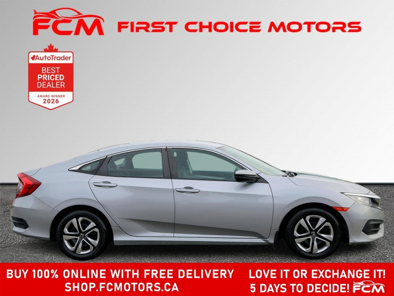 2017 Honda Civic LX | FULLY CERTIFIED WITH WARRANTY Photo
