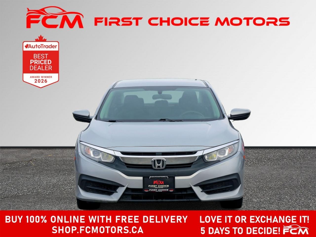 2017 Honda Civic LX | FULLY CERTIFIED WITH WARRANTY Photo