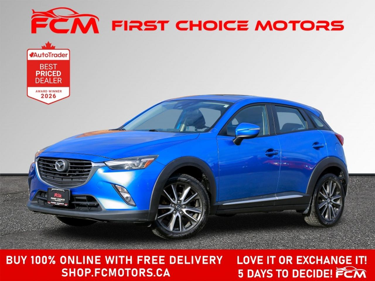 2016 Mazda CX-3 GT AWD | FULLY CERTIFIED WITH WARRANTY Photo