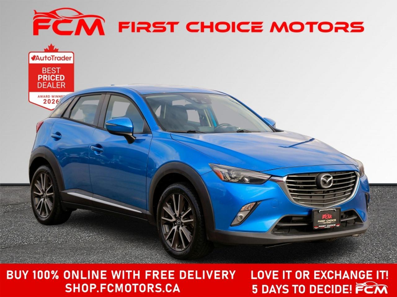 2016 Mazda CX-3 GT AWD | FULLY CERTIFIED WITH WARRANTY Photo