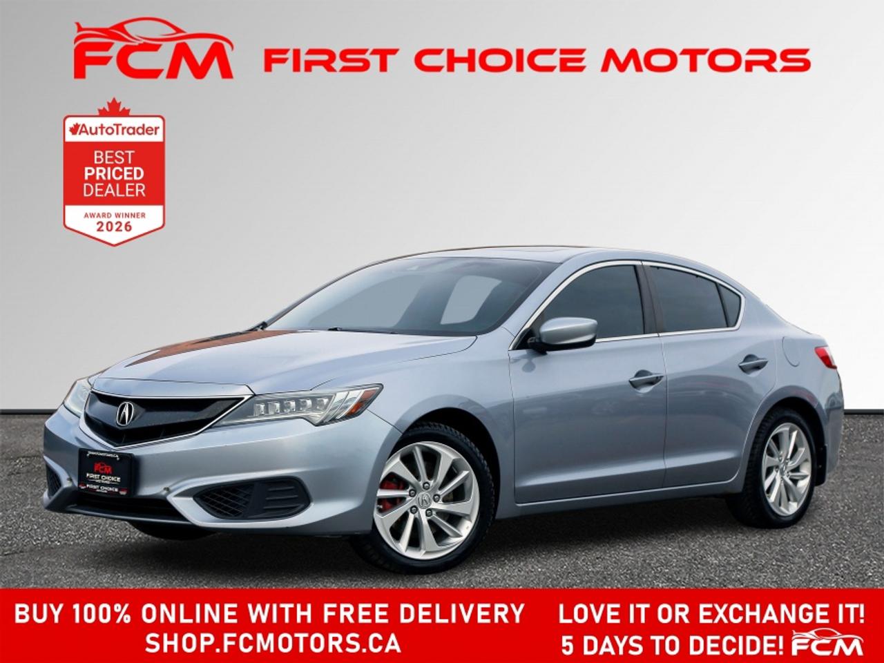 2016 Acura ILX | FULLY CERTIFIED WITH WARRANTY Photo0