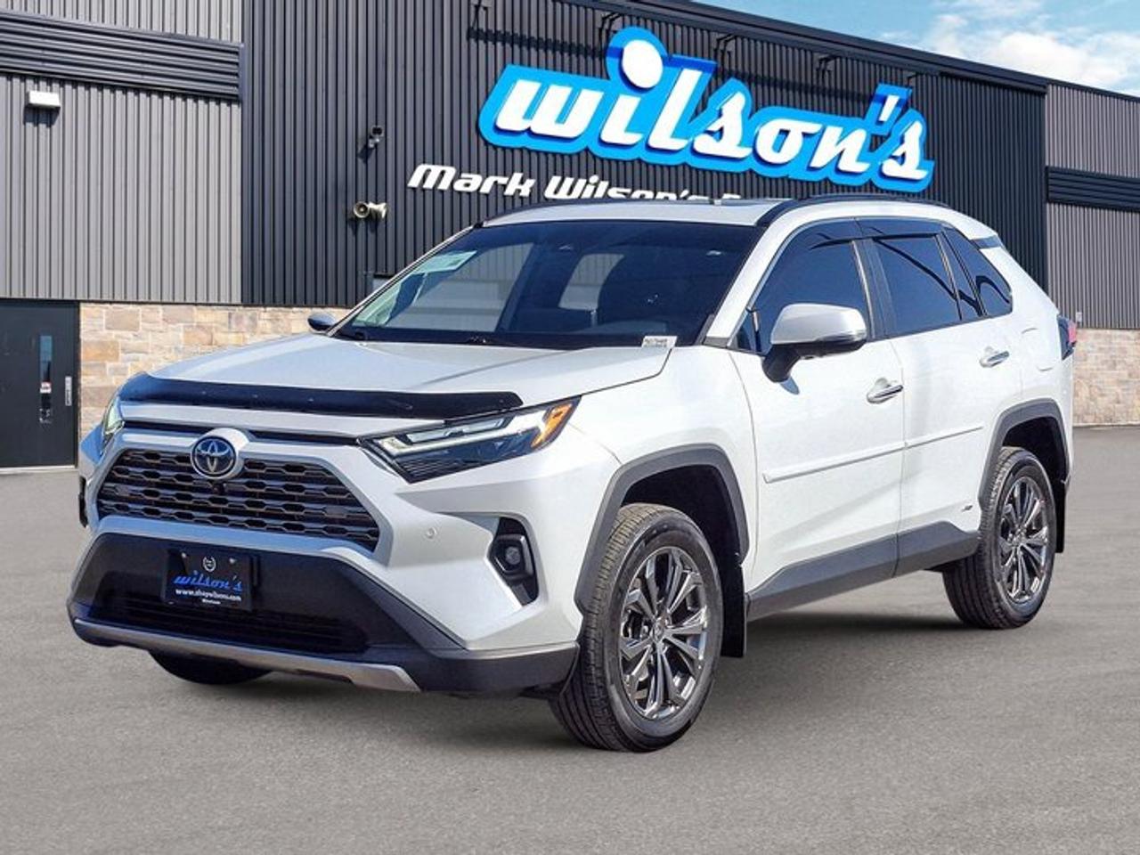 2023 Toyota RAV4 Hybrid Limited AWD | Leather | Sunroof | 360 Camera | JBL Audio | Cooled + Heated Seats | and More ! Photo
