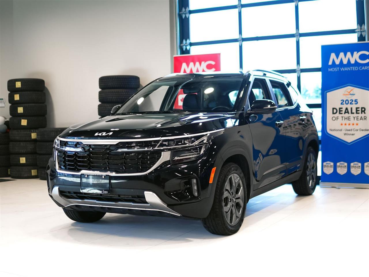 2025 Kia Seltos EX PREMIUM | AWD | LEATHER | ROOF | NO ACCIDENTS Photo