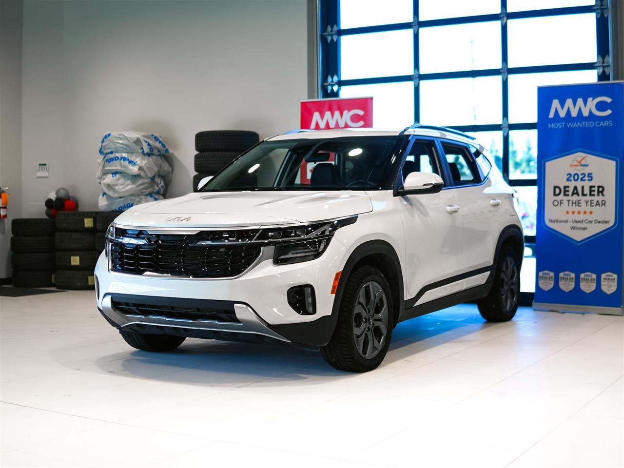 2025 Kia Seltos EX PREMIUM | AWD | LEATHER | ROOF | NO ACCIDENTS Photo