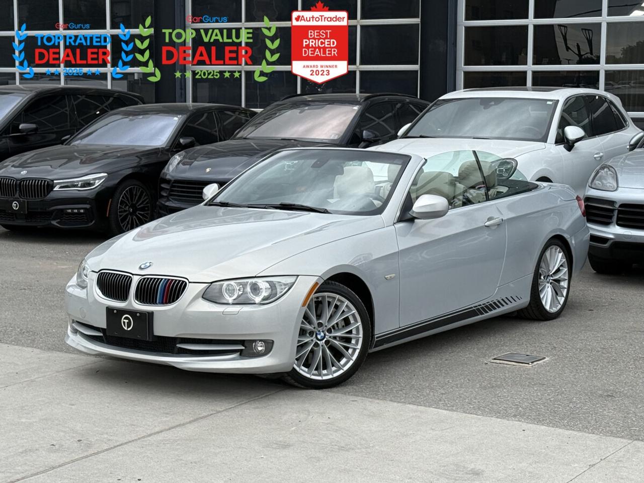2011 BMW 3 Series PREMIUM PKG | LOW KM | HARD TOP CONVERTIBLE | NAVIGATION Photo