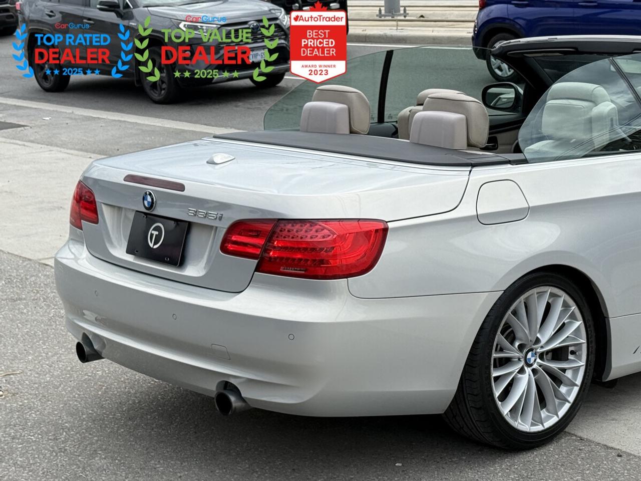 2011 BMW 3 Series PREMIUM PKG | LOW KM | HARD TOP CONVERTIBLE | NAVIGATION Photo