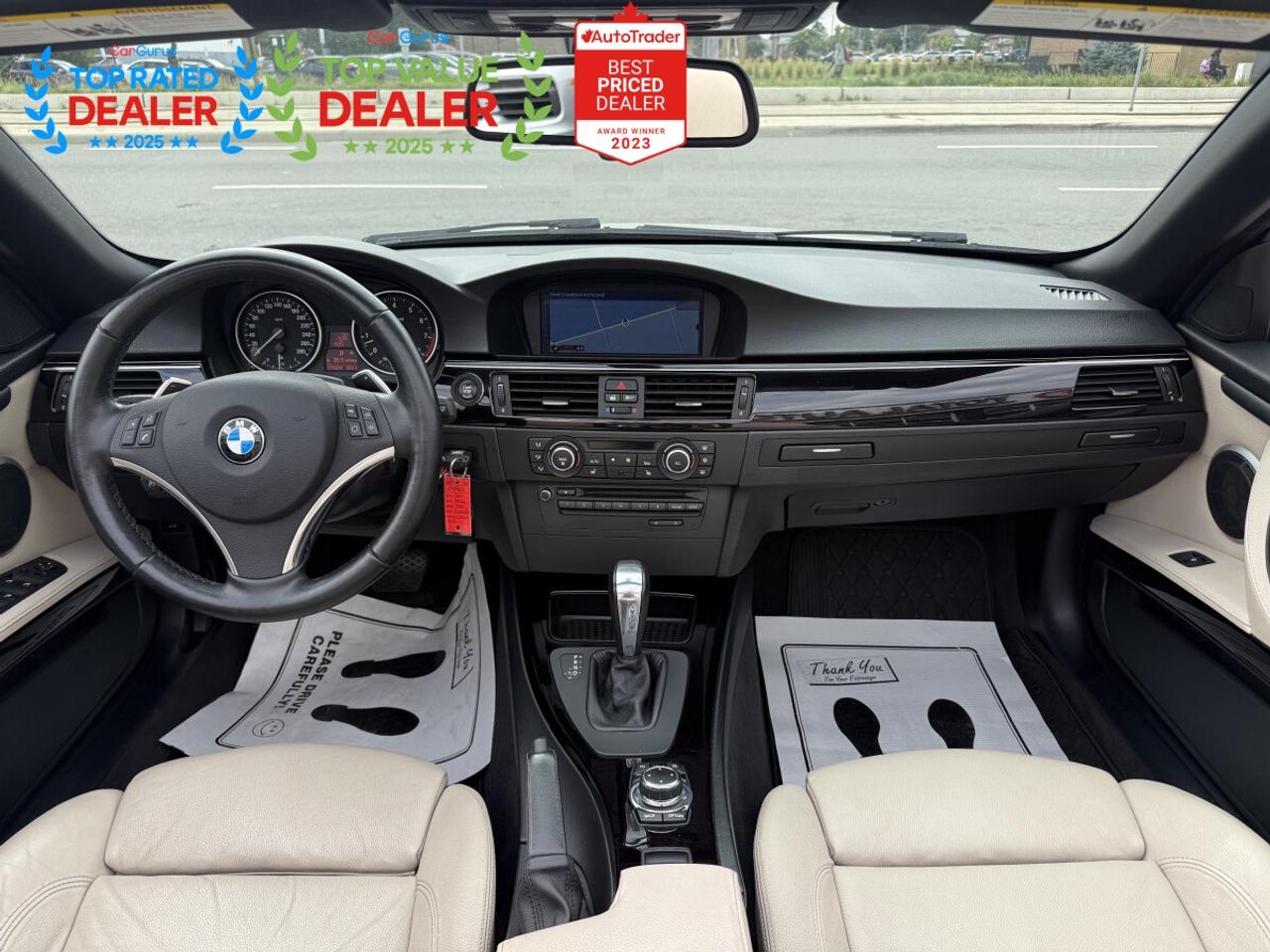 2011 BMW 3 Series PREMIUM PKG | LOW KM | HARD TOP CONVERTIBLE | NAVIGATION Photo