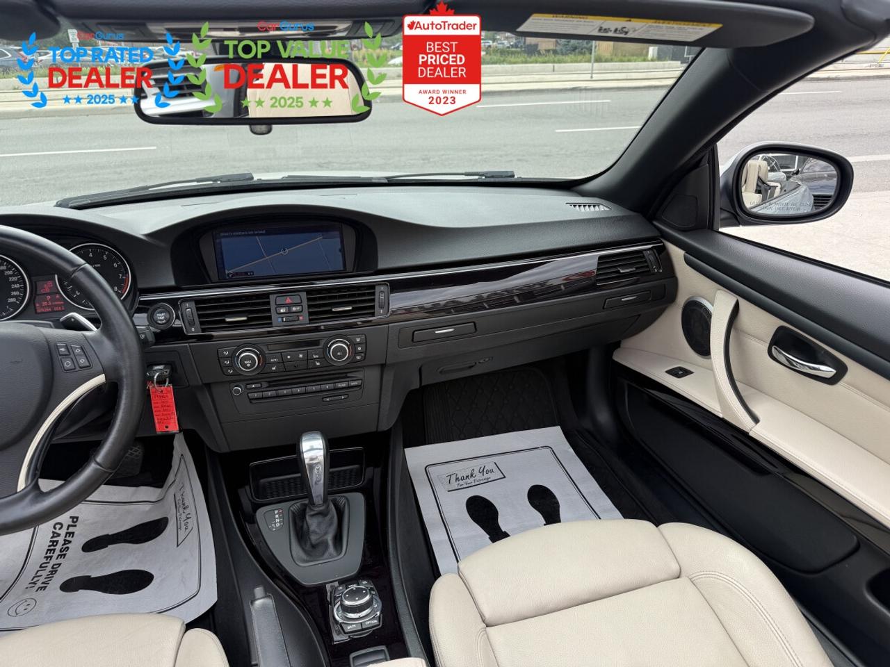 2011 BMW 3 Series PREMIUM PKG | LOW KM | HARD TOP CONVERTIBLE | NAVIGATION Photo