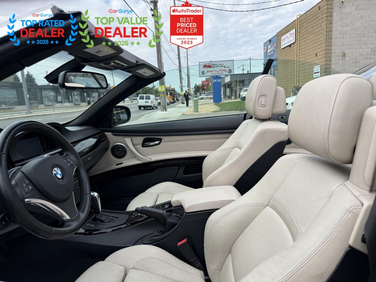 2011 BMW 3 Series PREMIUM PKG | LOW KM | HARD TOP CONVERTIBLE | NAVIGATION Photo