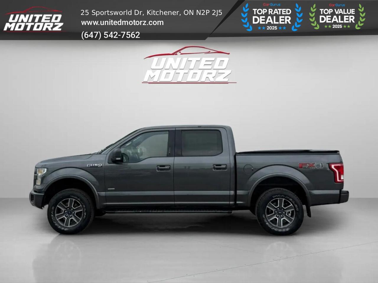 2016 Ford F-150 SuperCrew 145" XLT 4WD 2.7L 6cyl~SAFETY CERTI Photo