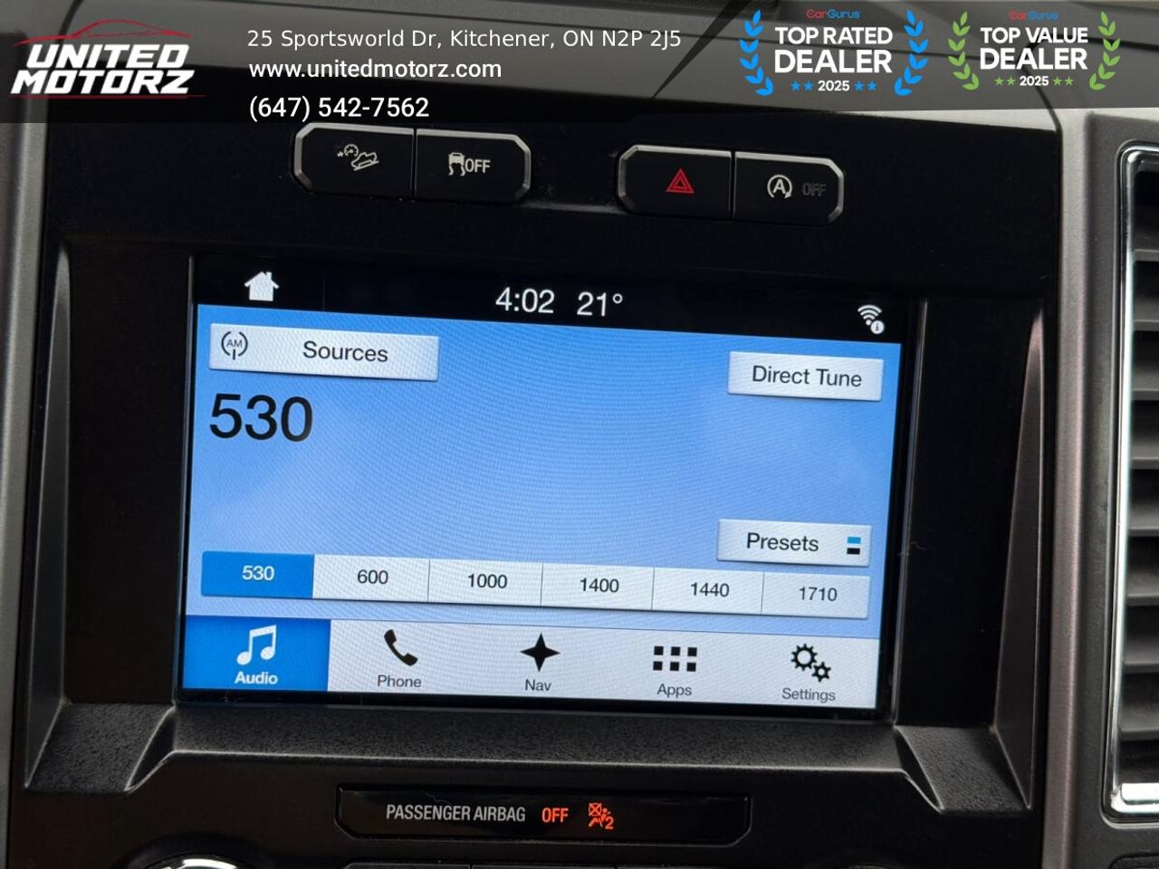 2016 Ford F-150 SuperCrew 145" XLT 4WD 2.7L 6cyl~SAFETY CERTI Photo