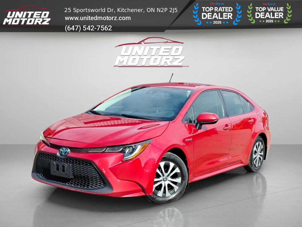 2020 Toyota Corolla Hybrid LE FWD 1.8L~SAFETY CERTIFIED~ Photo1