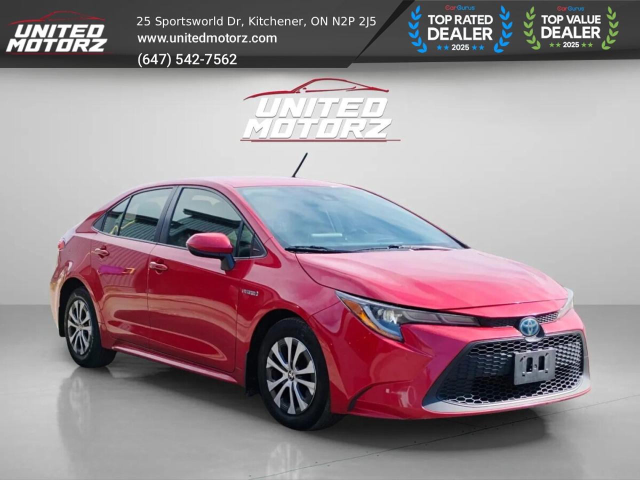 2020 Toyota Corolla Hybrid LE FWD 1.8L~SAFETY CERTIFIED~ Photo