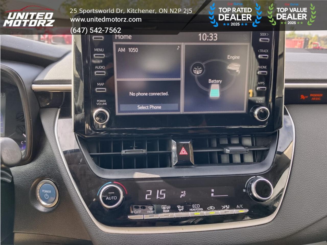 2020 Toyota Corolla Hybrid LE FWD 1.8L~SAFETY CERTIFIED~ Photo