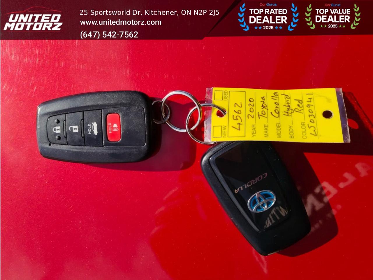 2020 Toyota Corolla Hybrid LE FWD 1.8L~SAFETY CERTIFIED~ Photo