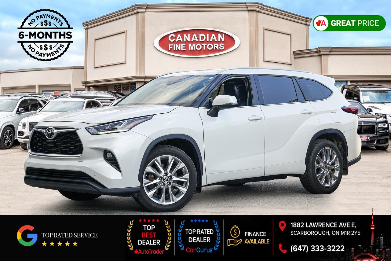 White 2023 Toyota Highlander SUV / Crossover All-Wheel Drive Automatic
