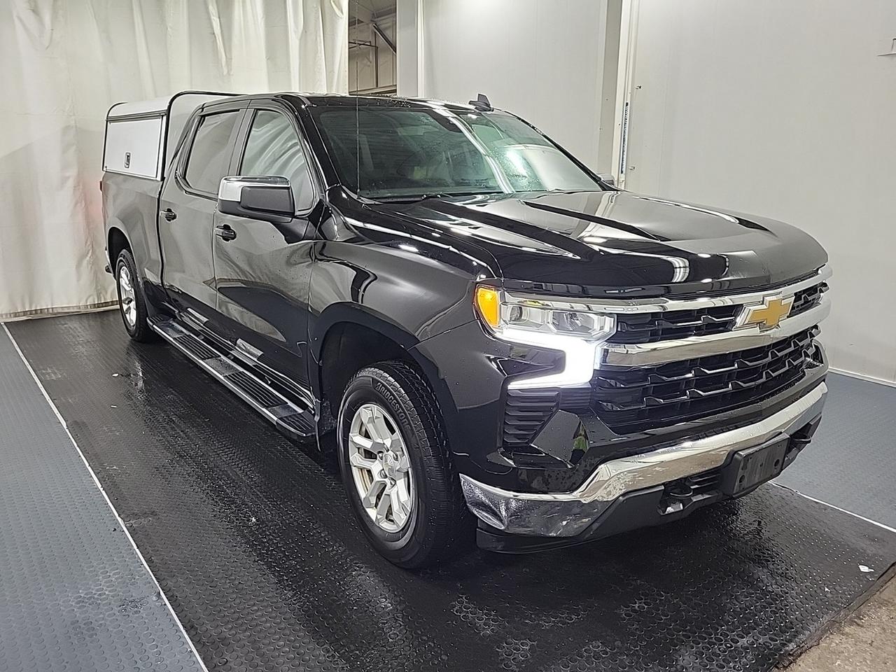 Black 2022 Chevrolet Silverado 1500 Pickup Truck Four-Wheel Drive Automatic
