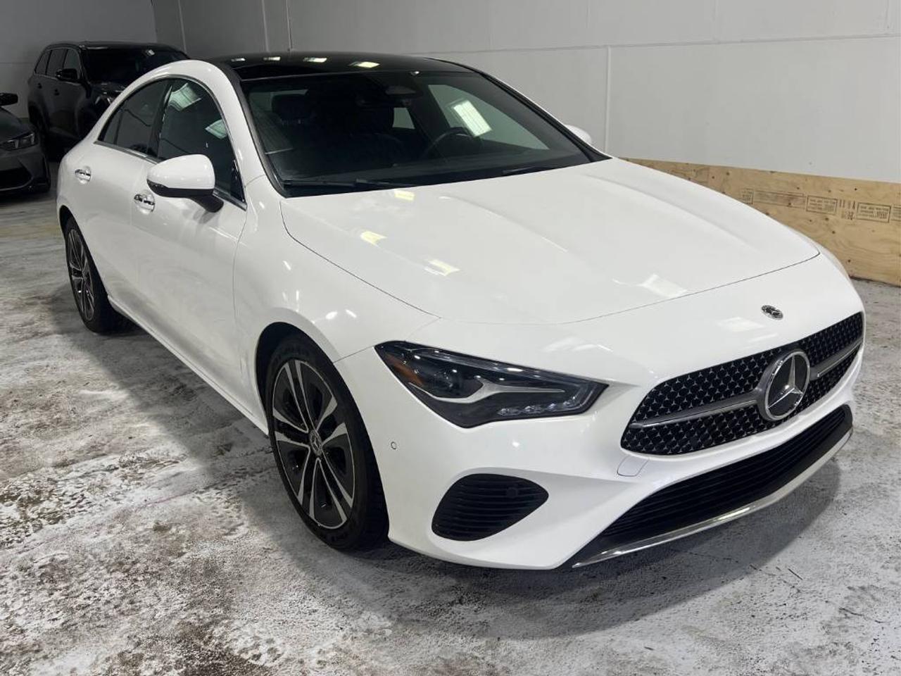 White 2025 Mercedes-Benz CLA Coupe All-Wheel Drive Automatic