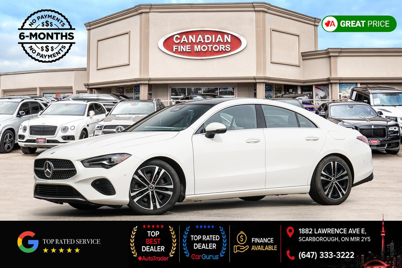 White 2025 Mercedes-Benz CLA Coupe All-Wheel Drive Automatic