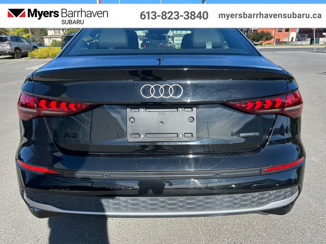 2026 Audi A3 Sedan TFSI quattro  - Leather Seats Photo