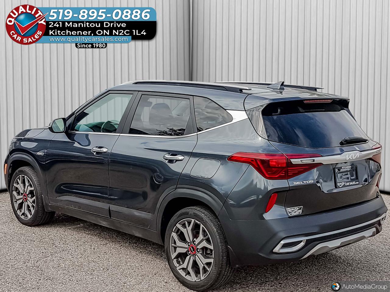 2023 Kia Seltos SX AWD *LEATHER-SUNROOF-NAVIGATION* Photo