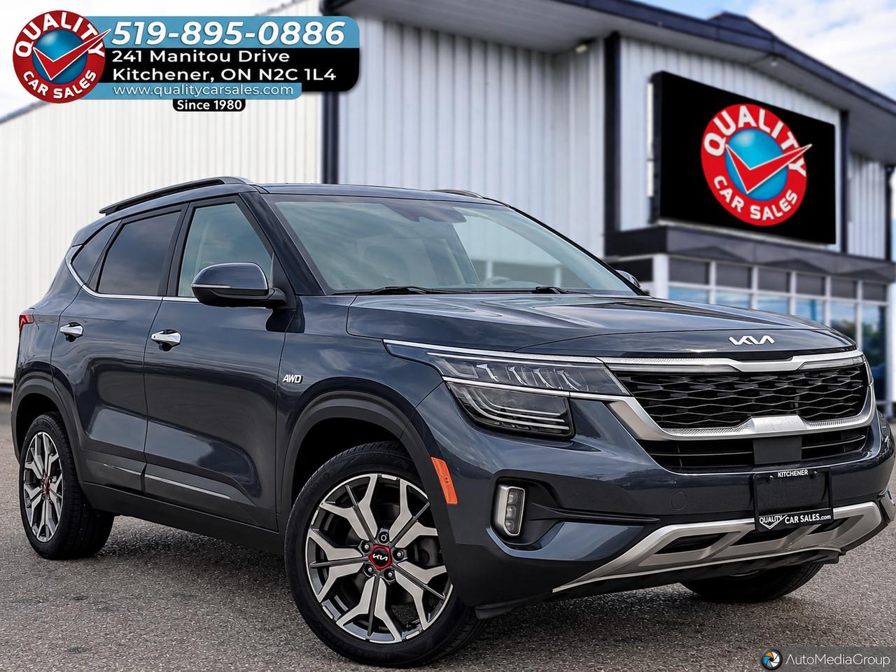 2023 Kia Seltos SX *LEATHER-SUNROOF-NAVIGATION*