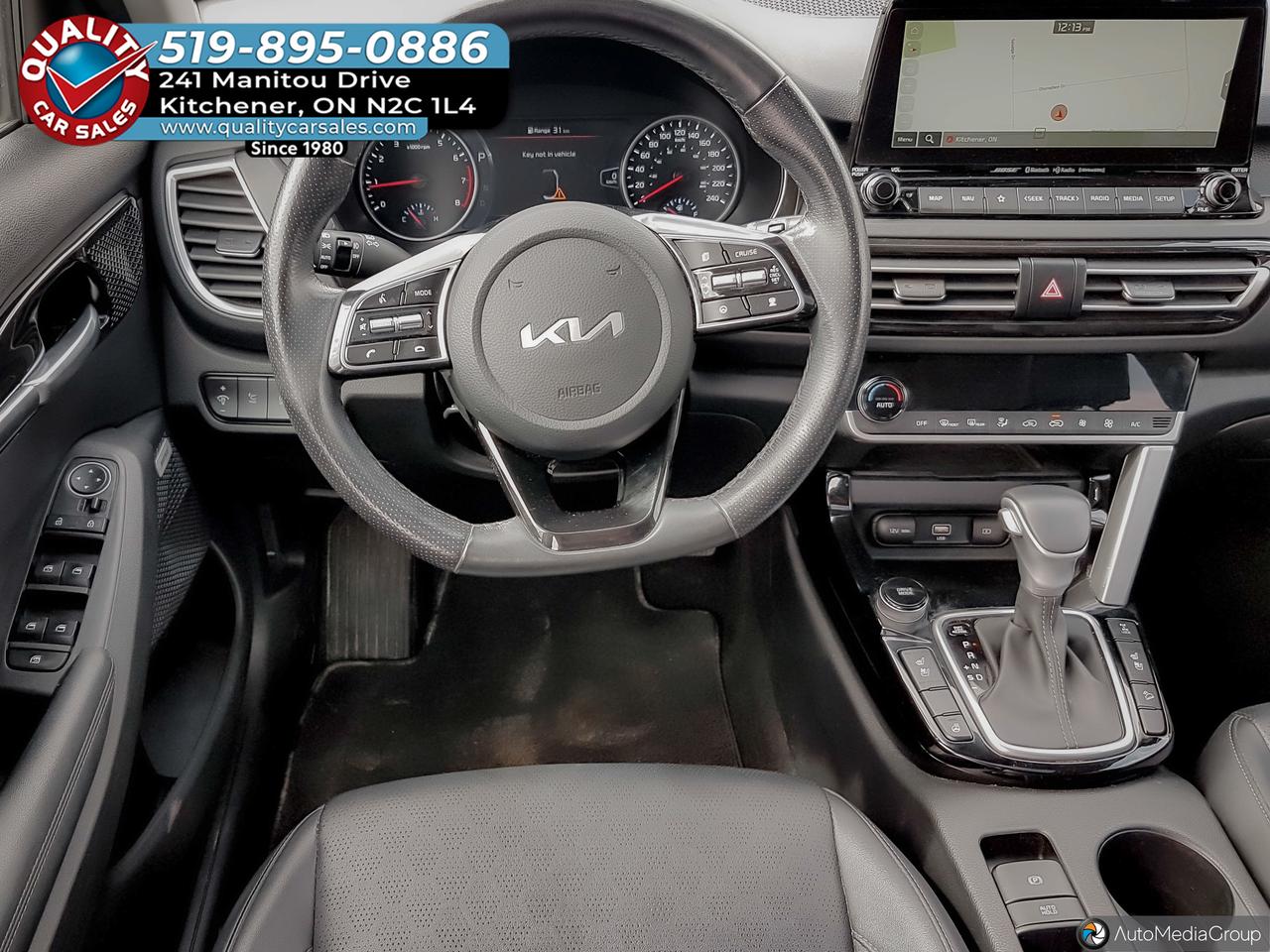 2023 Kia Seltos SX AWD *LEATHER-SUNROOF-NAVIGATION* Photo