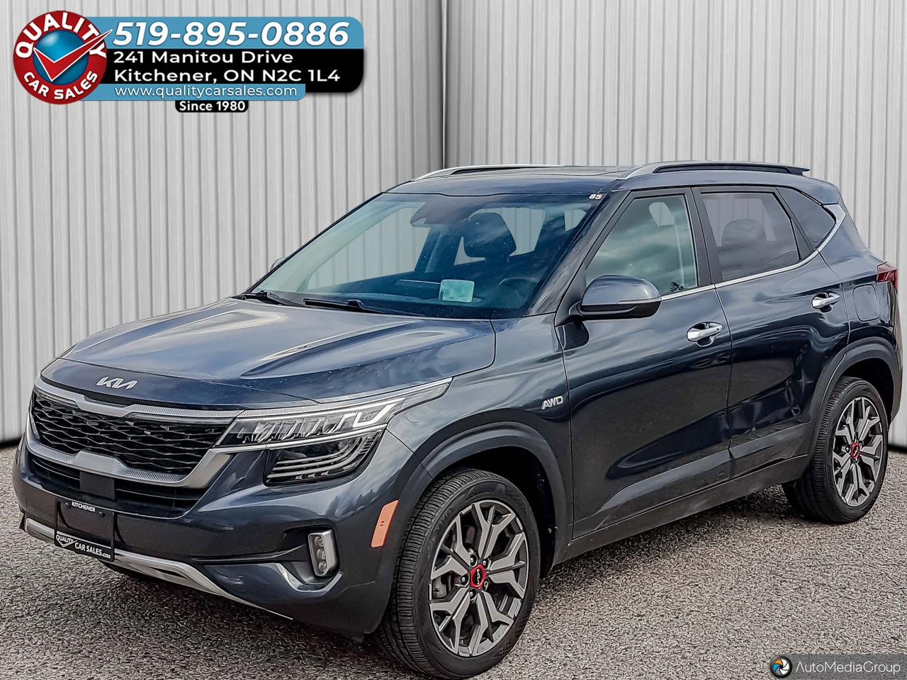 2023 Kia Seltos SX AWD *LEATHER-SUNROOF-NAVIGATION* Photo