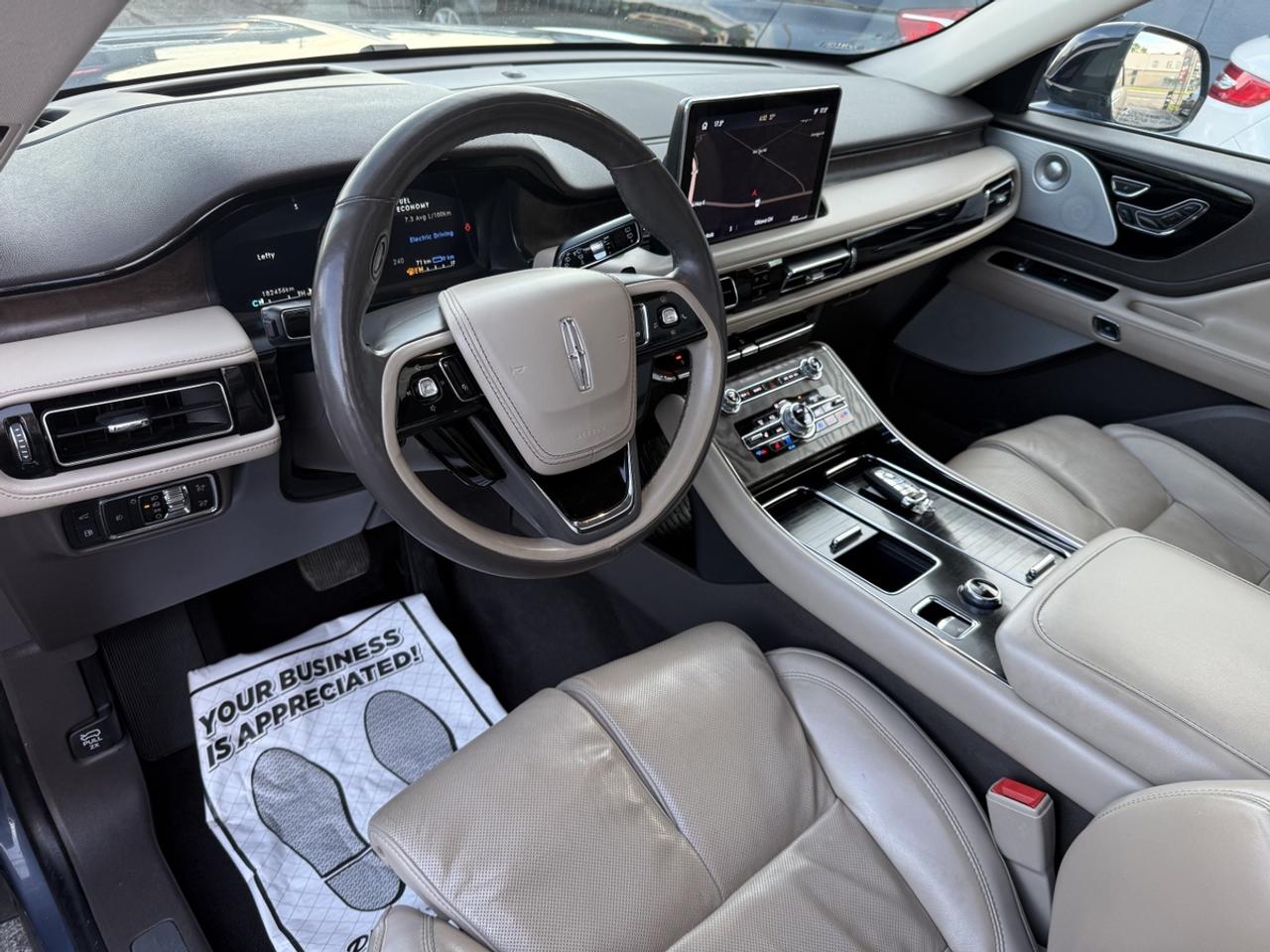2021 Lincoln Aviator GRAND TOURING AWD - PLUG-IN HYBRID - NAVI - PANO! Photo