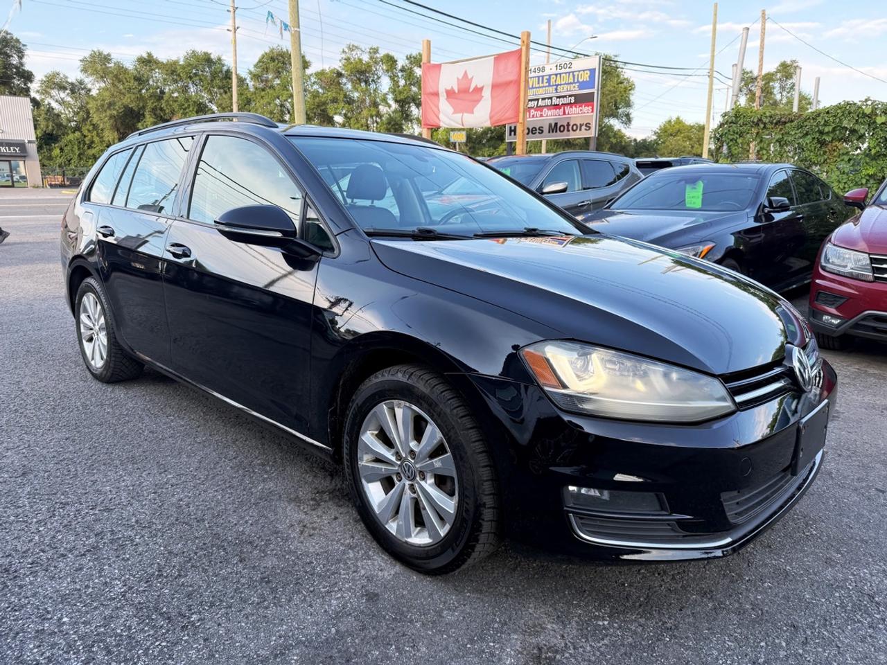 2015 Volkswagen Golf SportWagen HIGHLINE - PANO ROOF - LEATHER - NAVI - R.CAMERA! Photo3