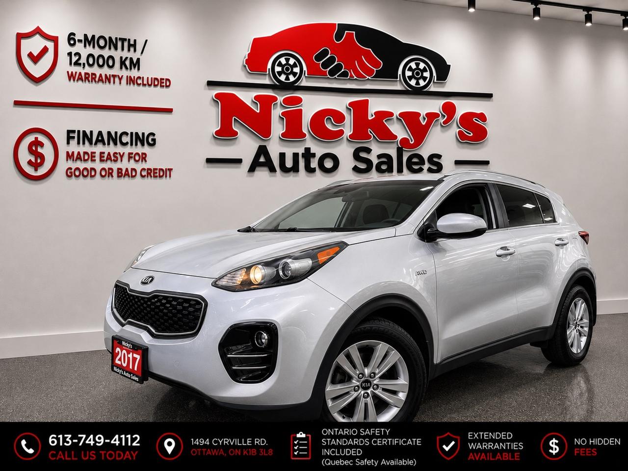 2017 Kia Sportage LX AWD - ALLOYS - R.CAMERA! Photo0