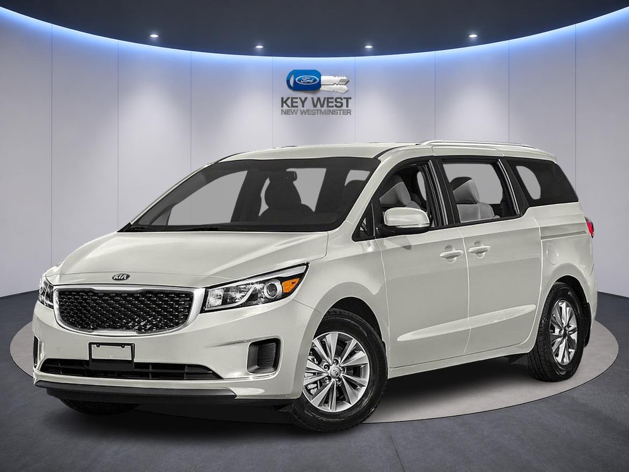 White 2018 Kia Sedona Minivan Front-Wheel Drive Automatic