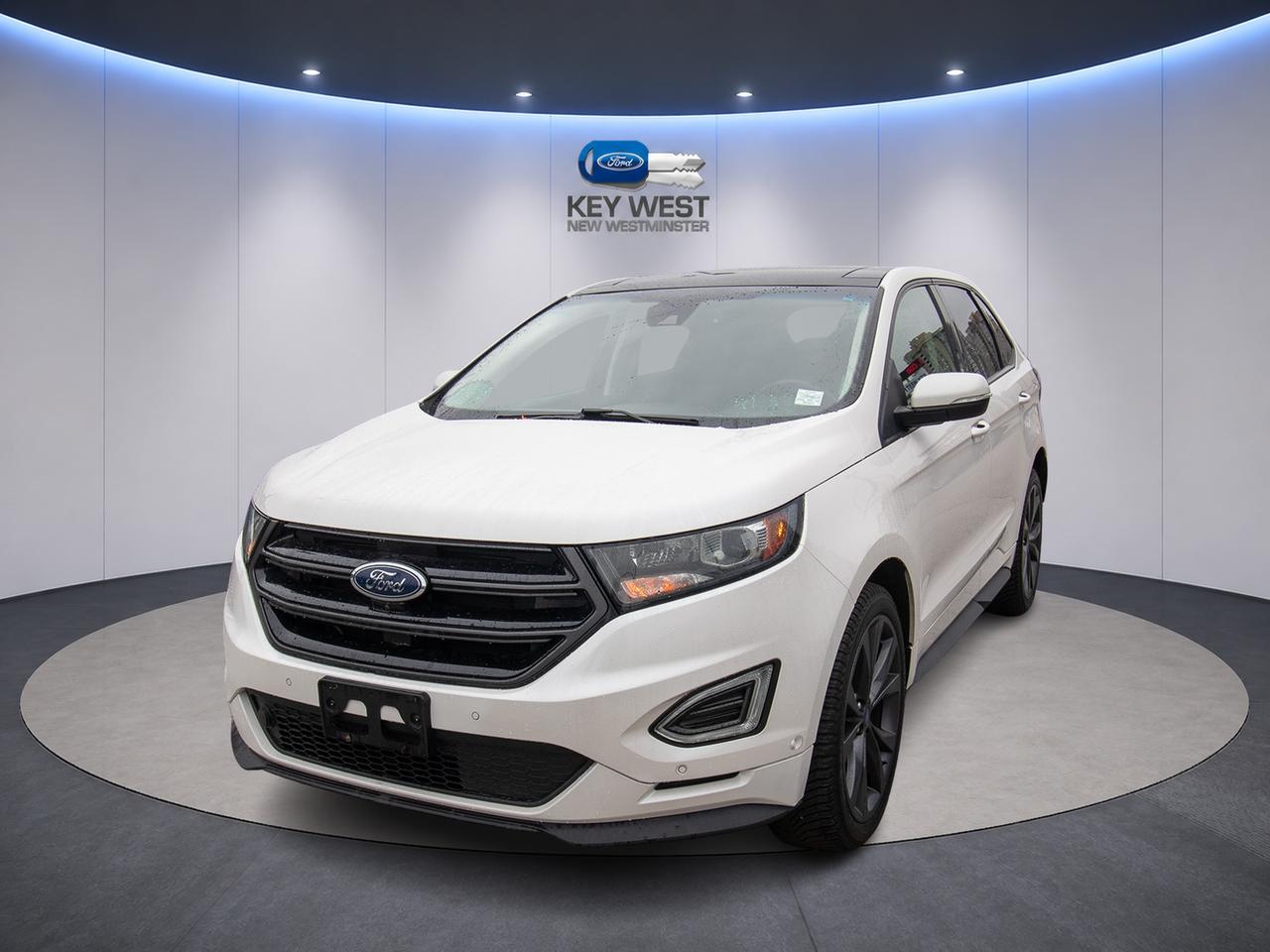 White 2018 Ford Edge SUV / Crossover All-Wheel Drive Automatic