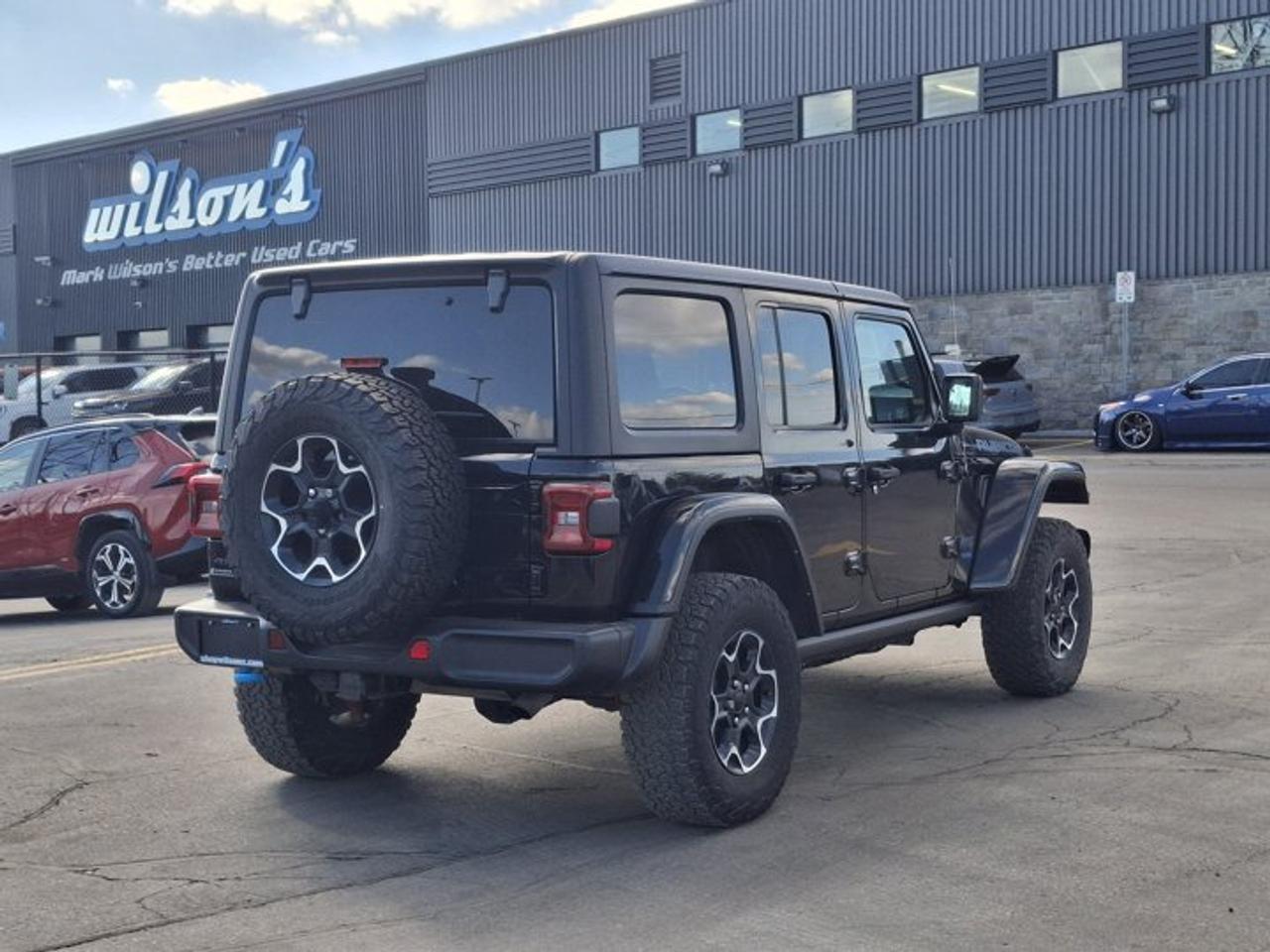 2022 Jeep Wrangler 4xe Unlimited Rubicon | PHEV | Leather | Nav | Tow Pkg | Heated Wheel + Seats | Remote Start | and More! Photo