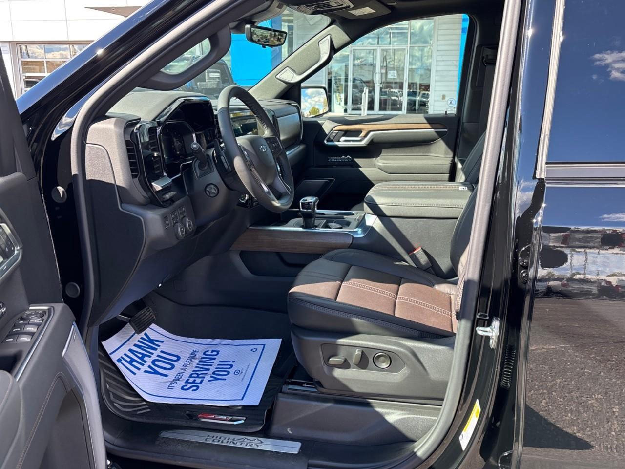2026 Chevrolet Silverado 1500 High Country New 5 Passenger Diesel Powered Crew Cab 4X4 Truck with a Power Sunroof, Heated and Ventilated Front Seats, Heated Second Row Outboard Seats, Heated Steering Wheel, Adaptive Cruise Control, Power Retra Photo