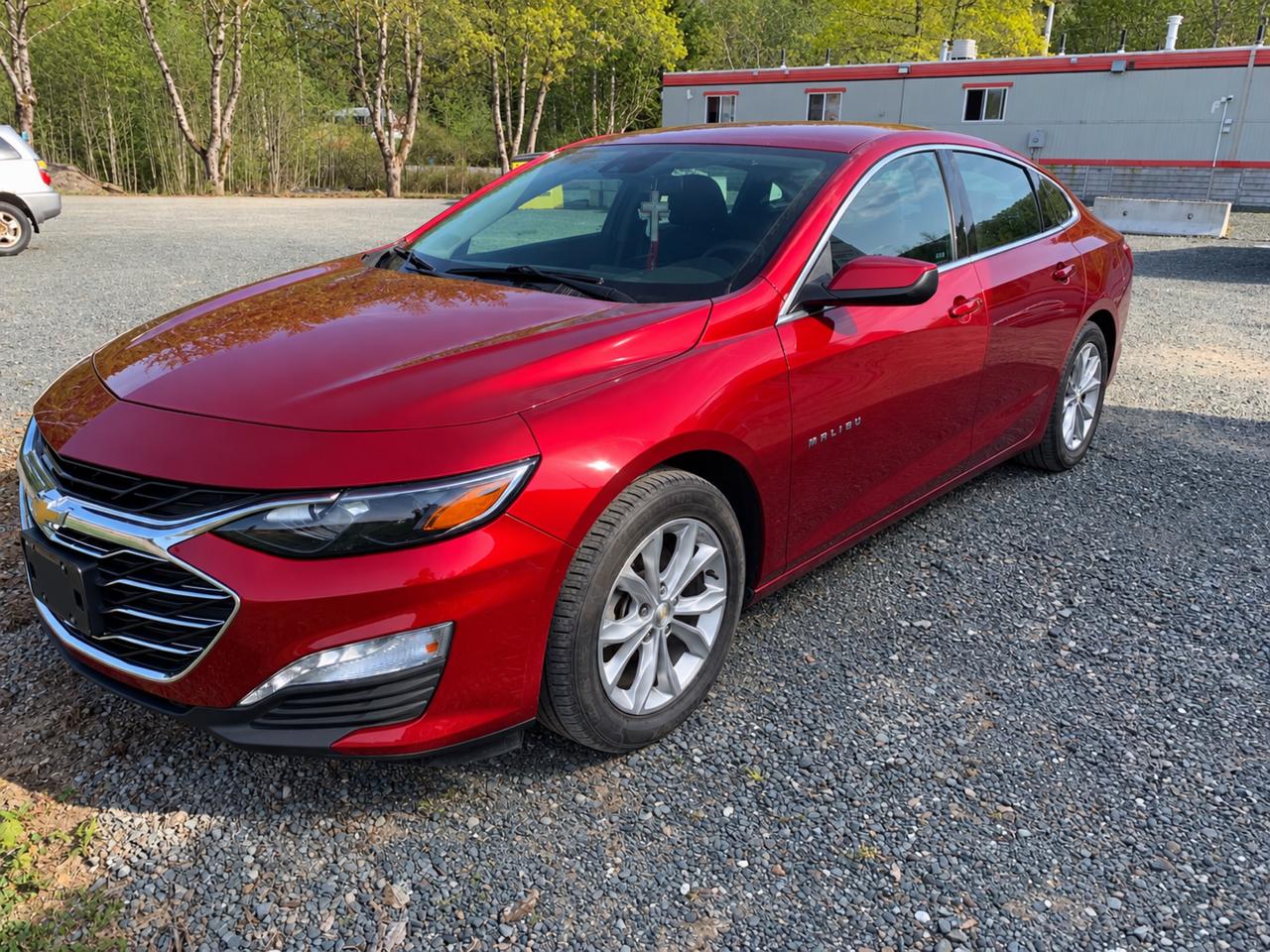 Red 2023 Chevrolet Malibu Sedan Front-Wheel Drive Continuously Variable Transmission