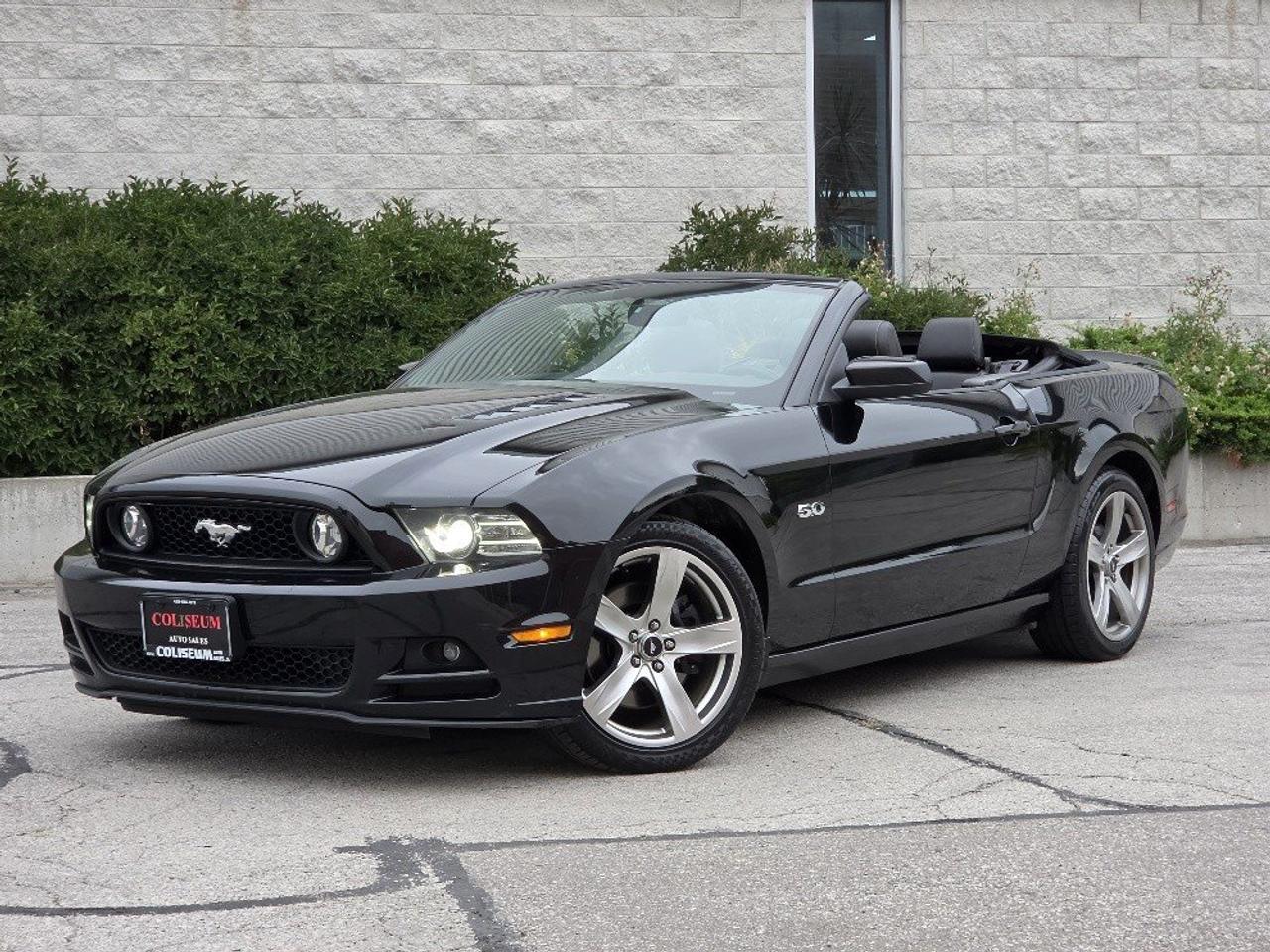 2014 Ford Mustang GT CONVERTIBLE **AUTO-LEATHER-MAGNAFLOW EXHAUST** Photo