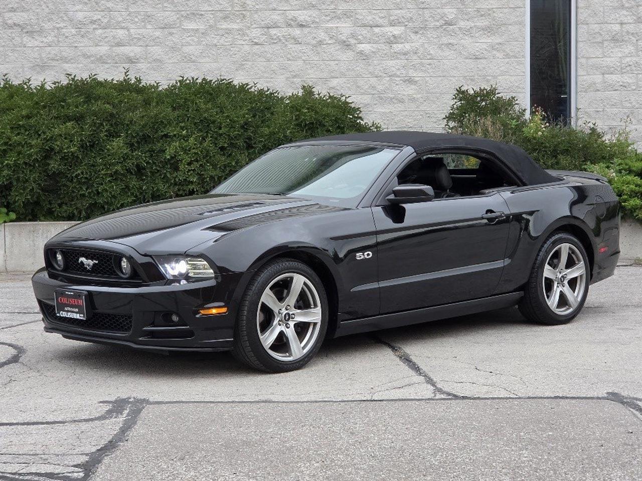 2014 Ford Mustang GT CONVERTIBLE **AUTO-LEATHER-MAGNAFLOW EXHAUST** Photo2