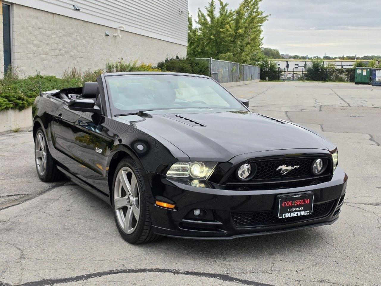 2014 Ford Mustang GT CONVERTIBLE **AUTO-LEATHER-MAGNAFLOW EXHAUST** Photo
