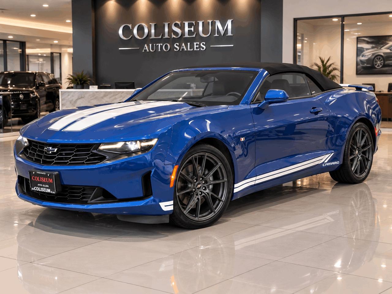 2020 Chevrolet Camaro CONVERTIBLE 2LT-V6-LEATHER-CLEAN CARFAX Photo