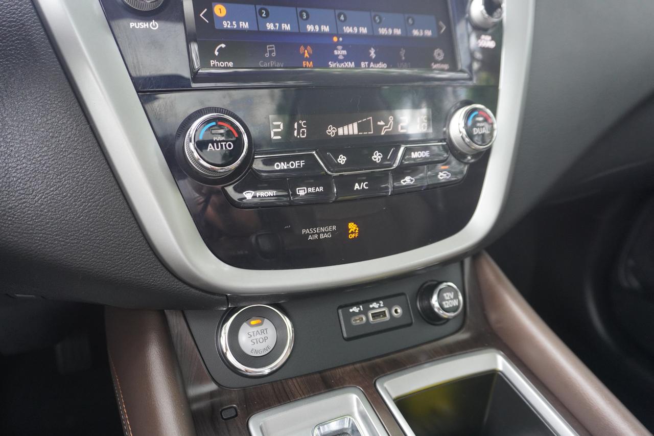2021 Nissan Murano 1 OWNER / NO ACCIDENTS / PLATINUM / BROWN LEATHER / STUNNING Photo