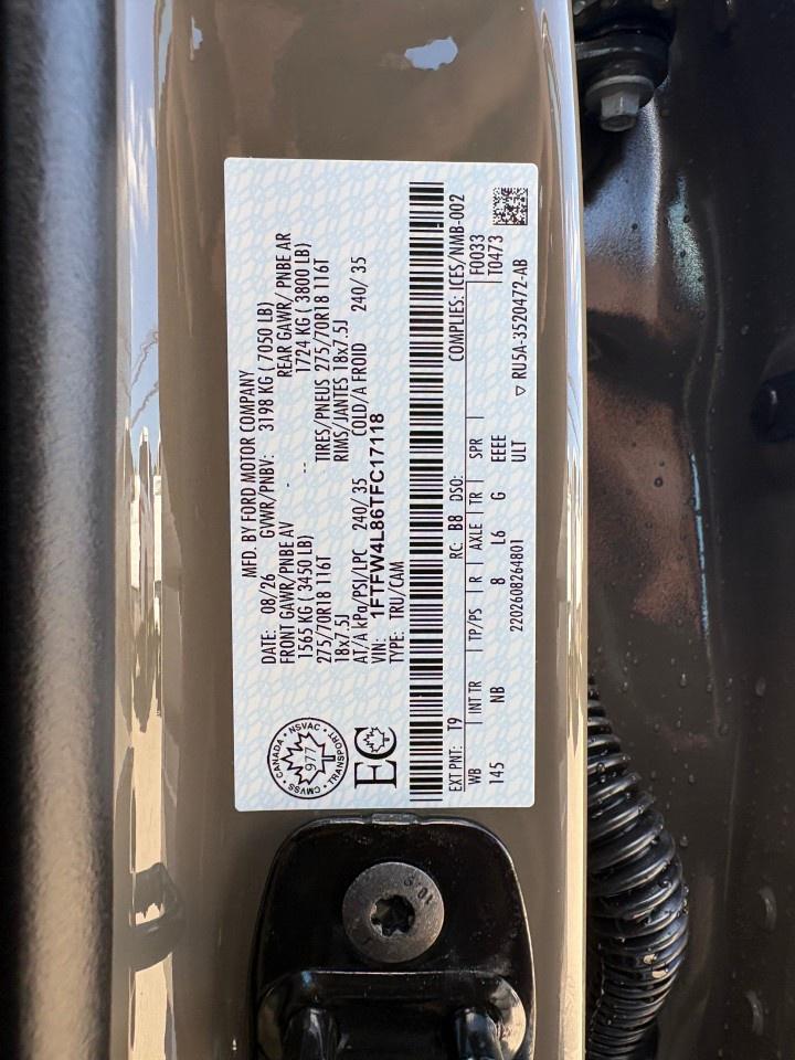 2026 Ford F-150 Tremor 4WD SuperCrew 5.5' Box Photo