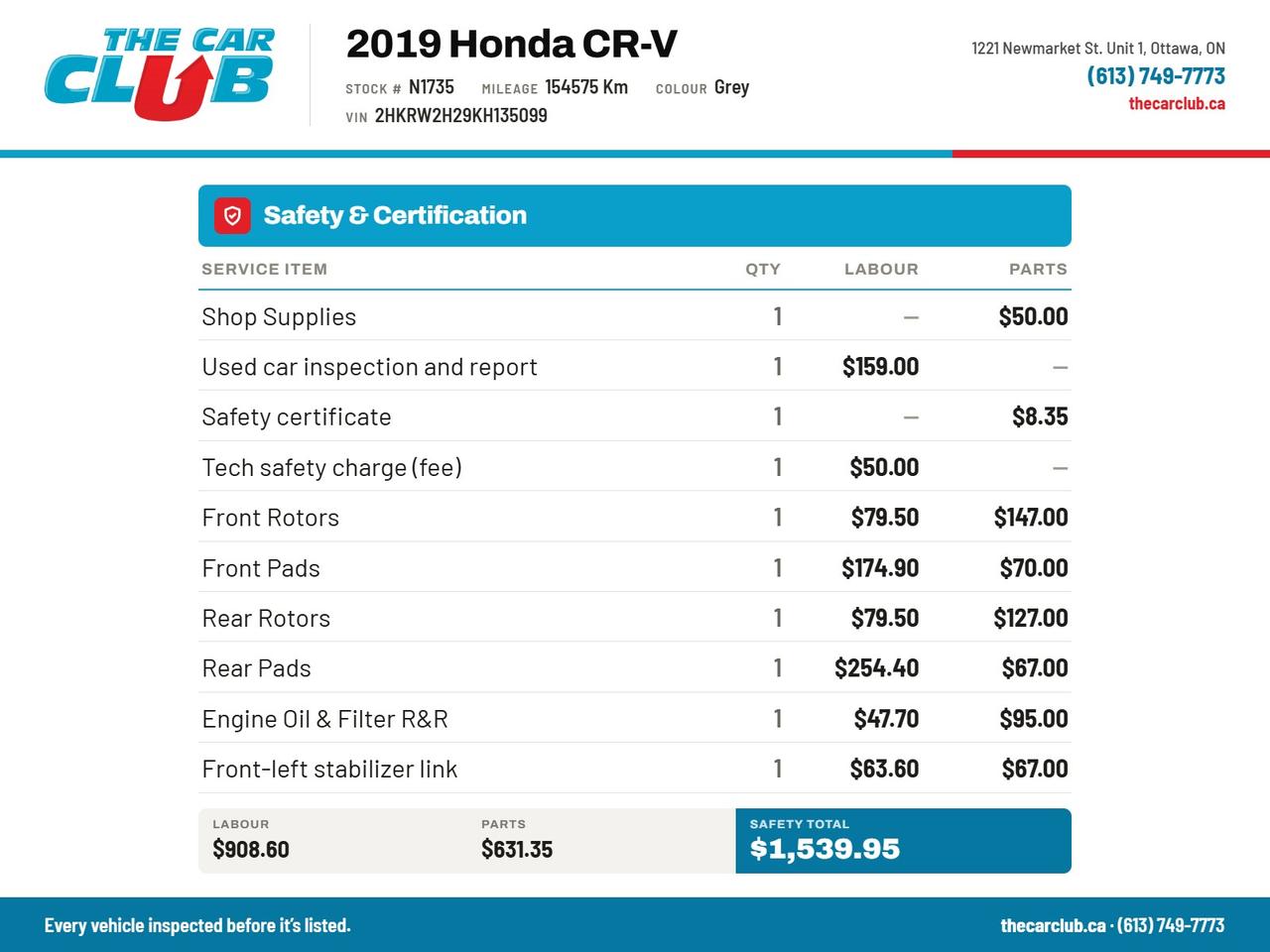 2019 Honda CR-V LX Photo