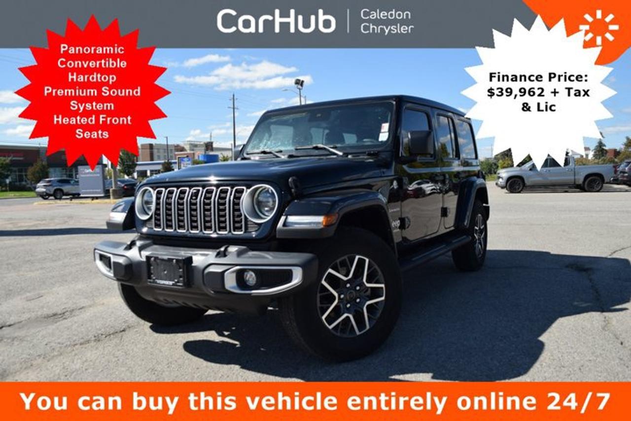 2024 Jeep Wrangler SAHARA 2.0L Turbocharged I-4 | Technology Group | Safety Group| Panoramic Convertible Hardtop Photo0
