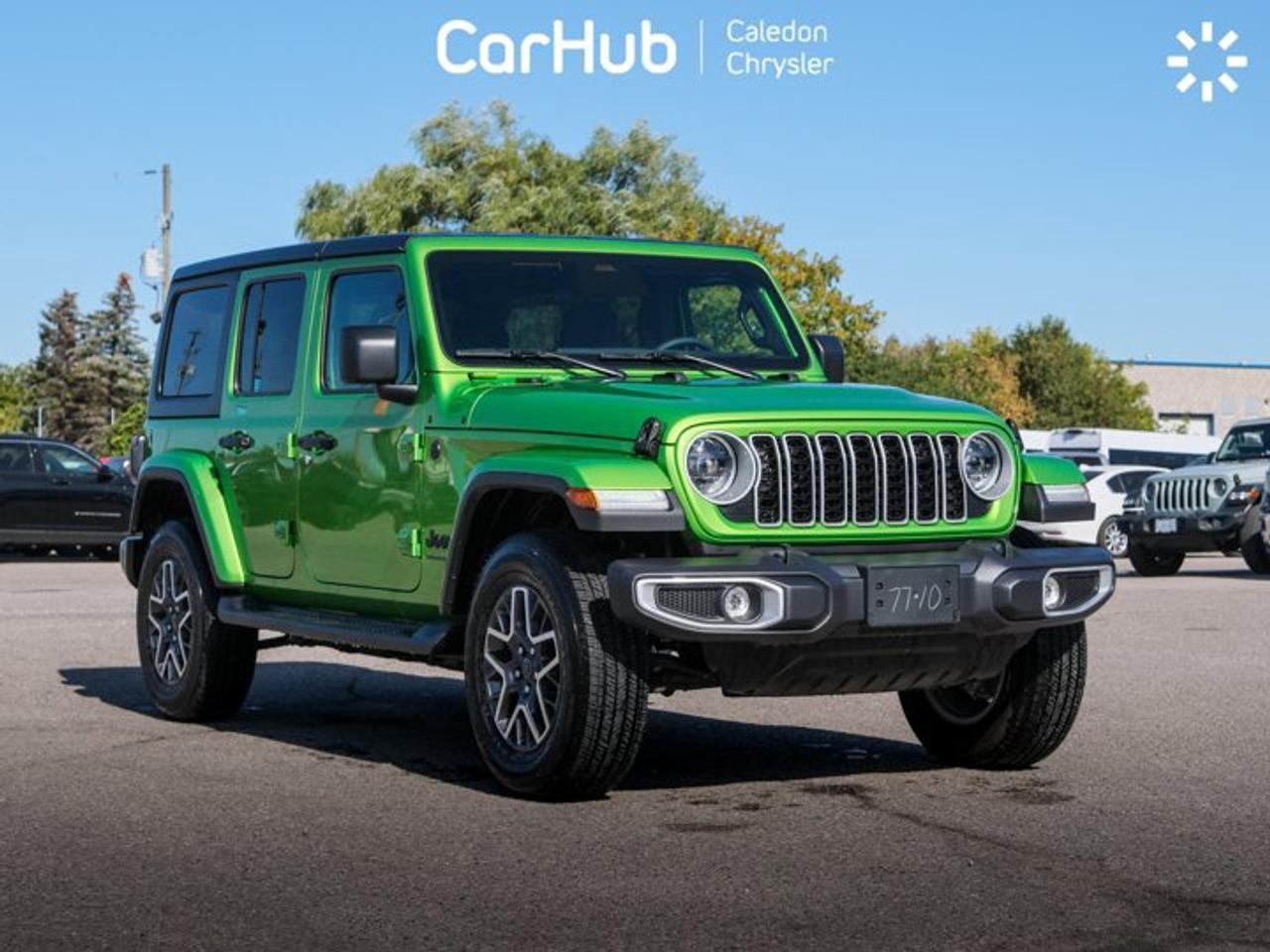 2026 Jeep Wrangler SAHARA MOJITO! Clear Coat 2.0L Turbo I4 Engine 8-Speed Automatic 4x4 Mojito! Clear Coat Exterior Photo