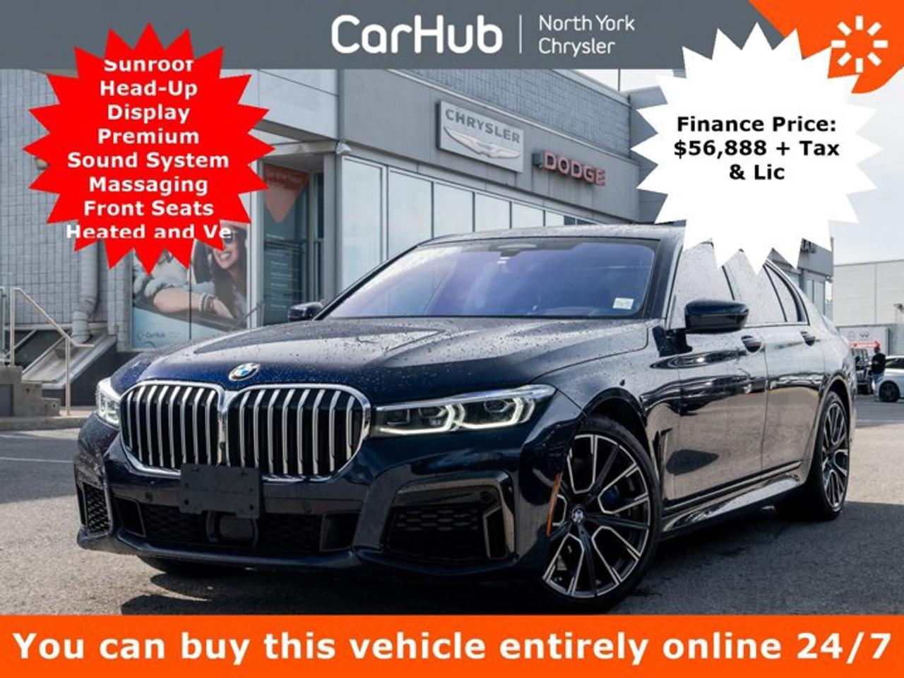 2021 BMW 750i xDrive 4.4L Twin-Turbo V8 | Executive Package | M Sport Brakes | Massage & Ventilated Seats Photo