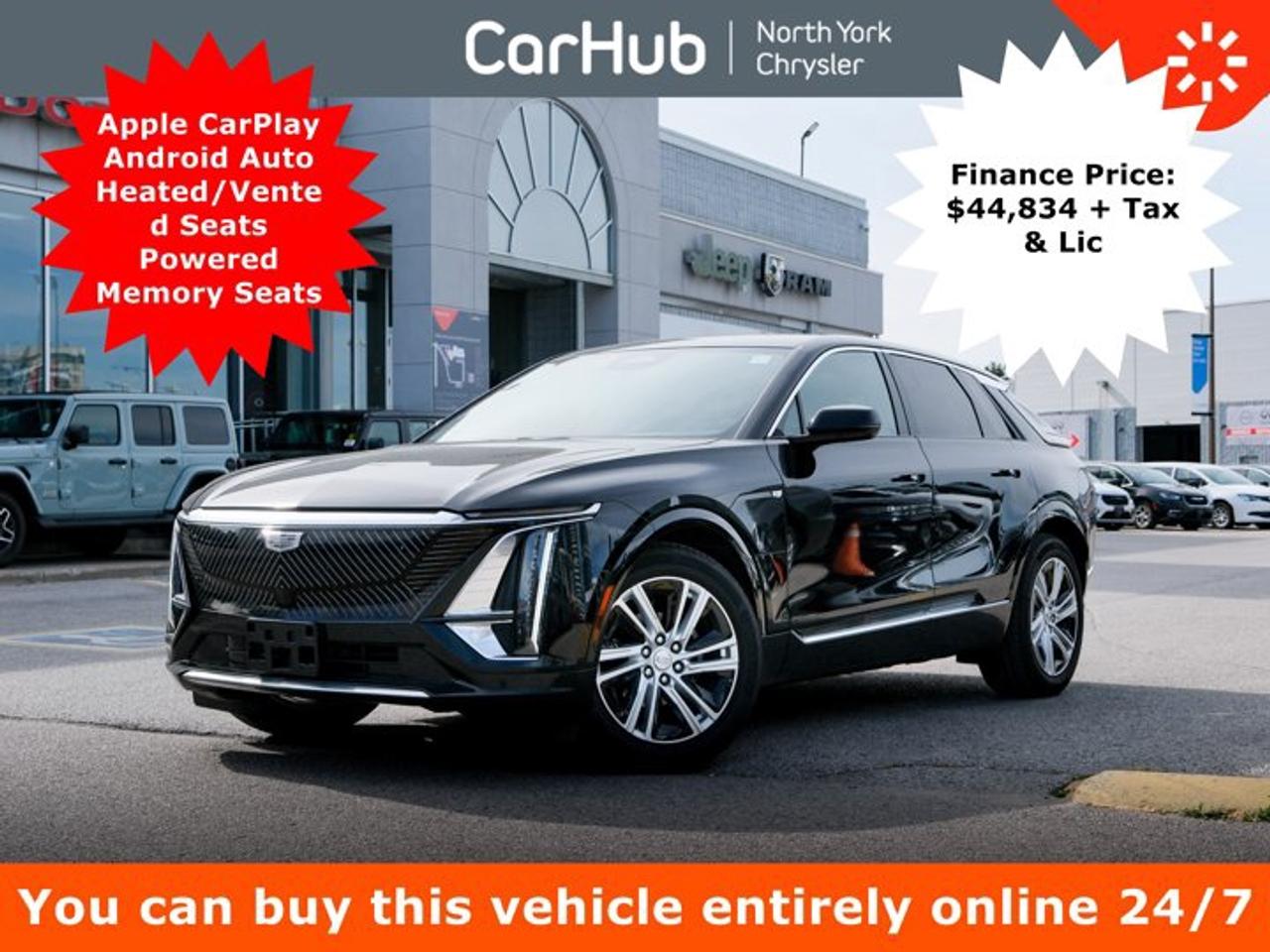 2024 Cadillac LYRIQ Tech Panoramic Roof | 20-Inch Alloy Wheels | Heated Seats | Navigation Photo0