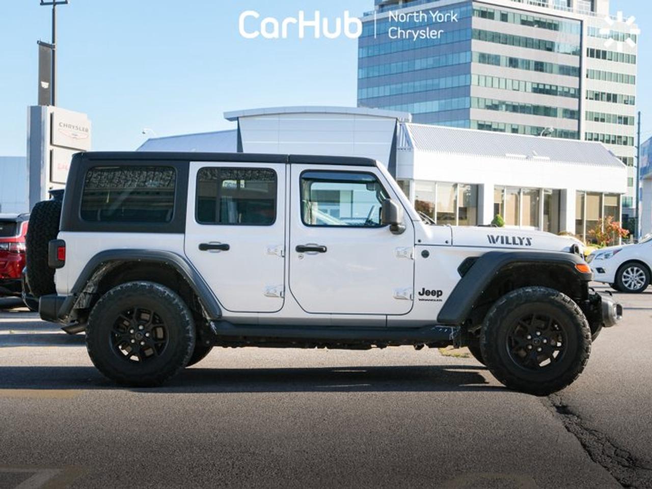 2024 Jeep Wrangler Willys 2.0L Turbo I4 33" Off-Road Tires 3-Piece Freedom Top Apple Carplay Photo